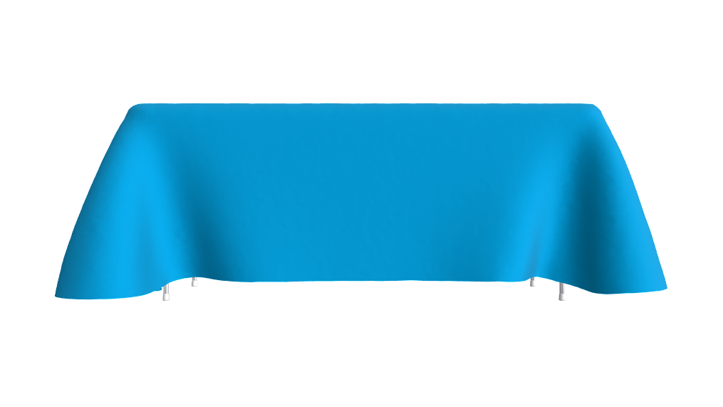 4ft 4-Side Table Throw